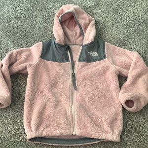 Girls North Face zip jacket